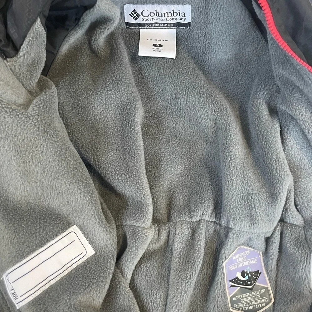 Columbia baby snowsuit